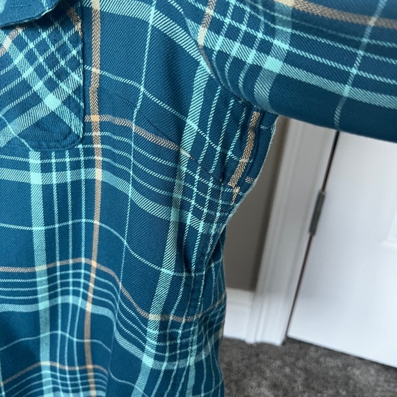 Womens Marmot Flannel shirt size Large - Picture 3 of 6